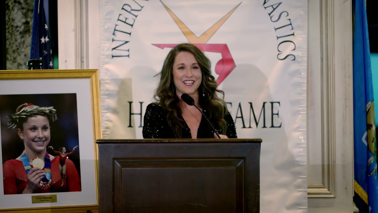 Carly Patterson, Induction Speech, IGHOF Class of 2024