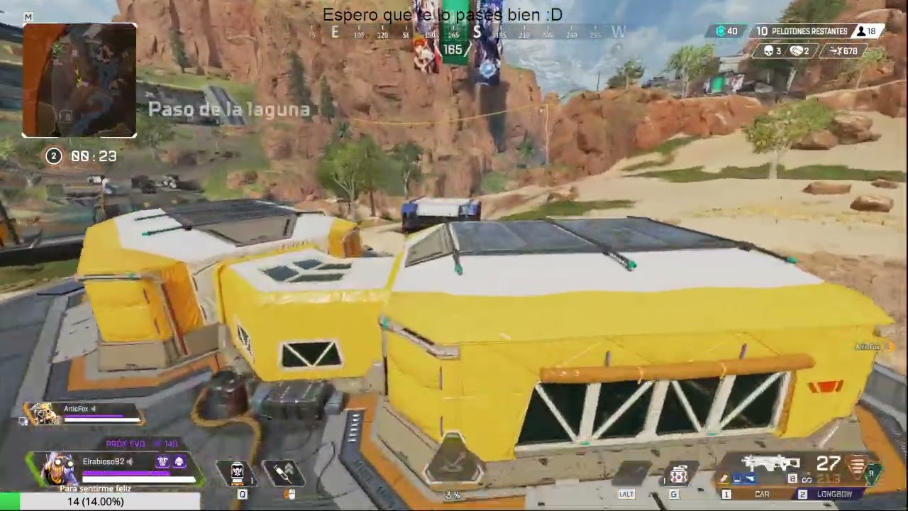 Apex Legends Partida de veteranos despues de tiempo sin jugar