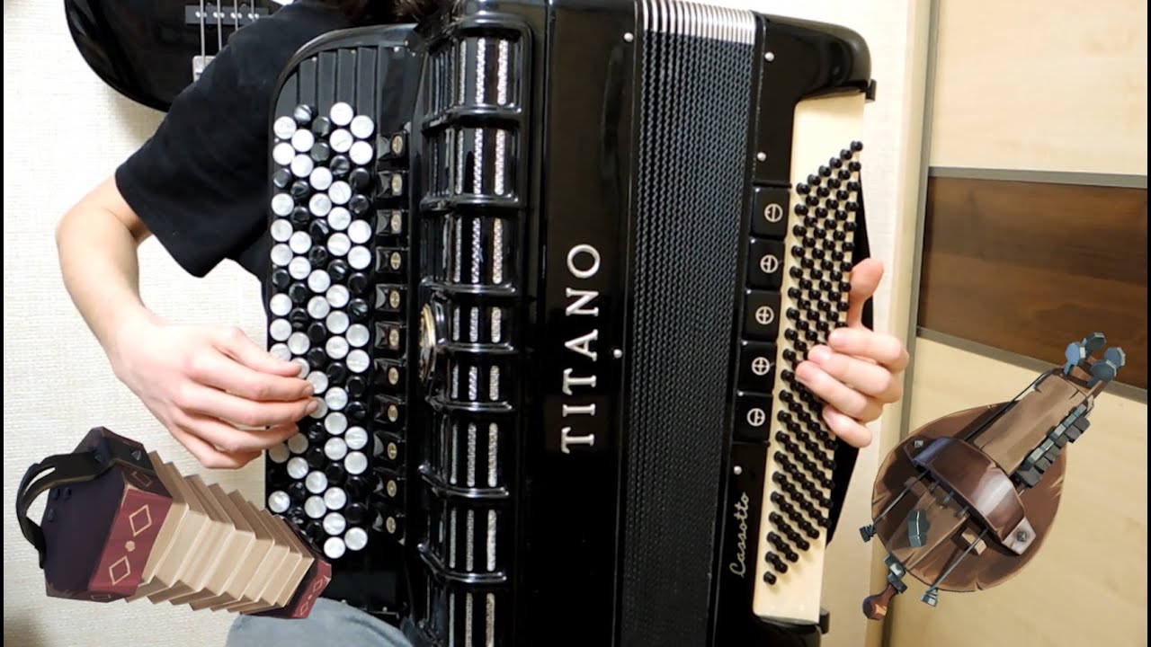 Bosun Bill - Sea Of Thieves (Accordion cover)