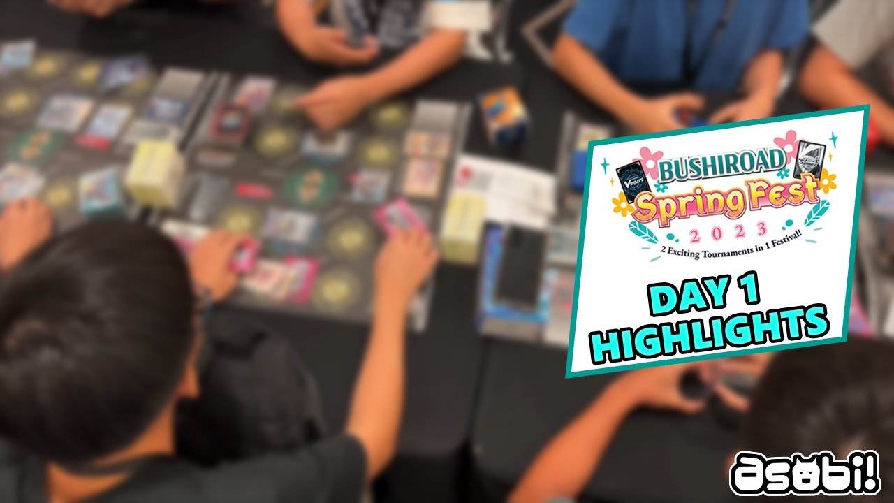 Bushiroad Spring Fest 2023 - Singapore Day 1 Highlights!