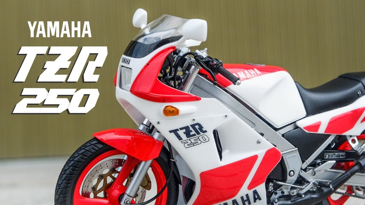 Yamaha TZR 250 [Hasegawa 1/12 Scale] Plastic Model Kit Unboxing and Full Build