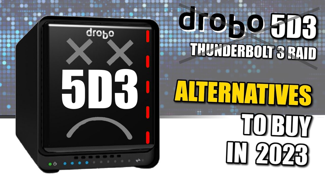 Alternative to the Drobo 5D3 in 2023 - Get it Right First Time!