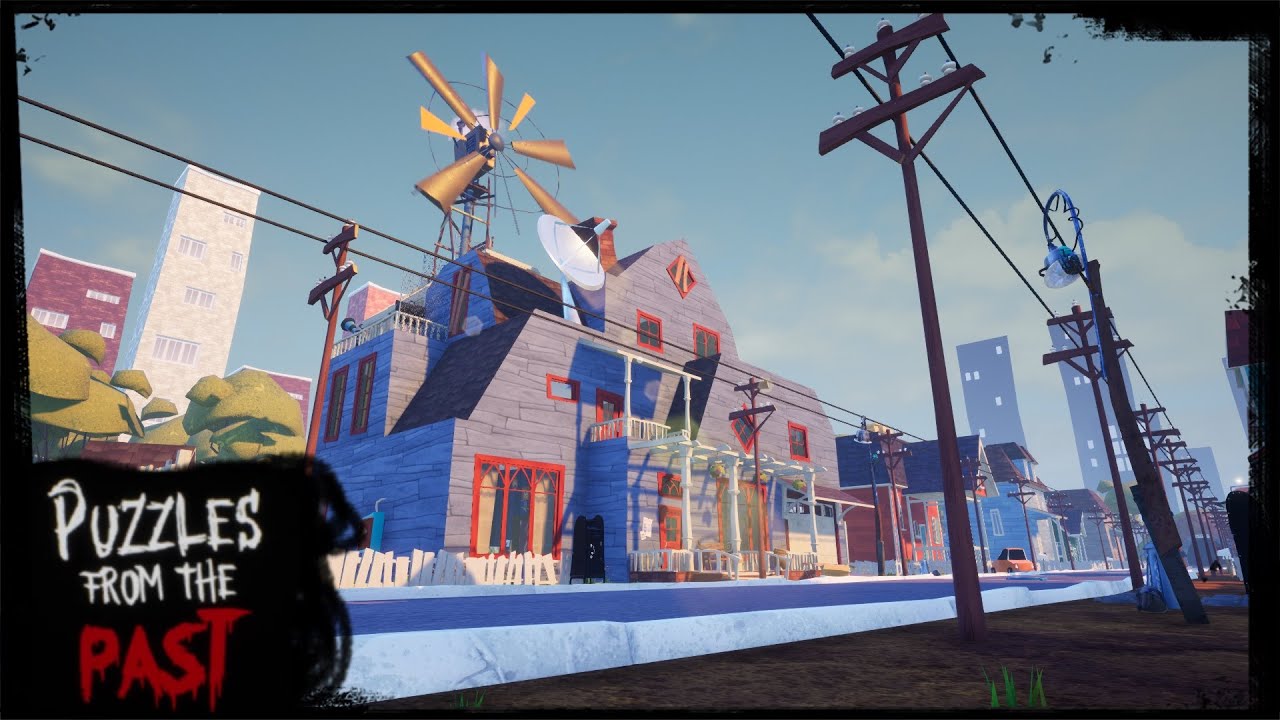 HELLO NEIGHBOR MOD KIT - PUZZLES FROM THE PAST [UNFINISHED BETA 3] - PART 1