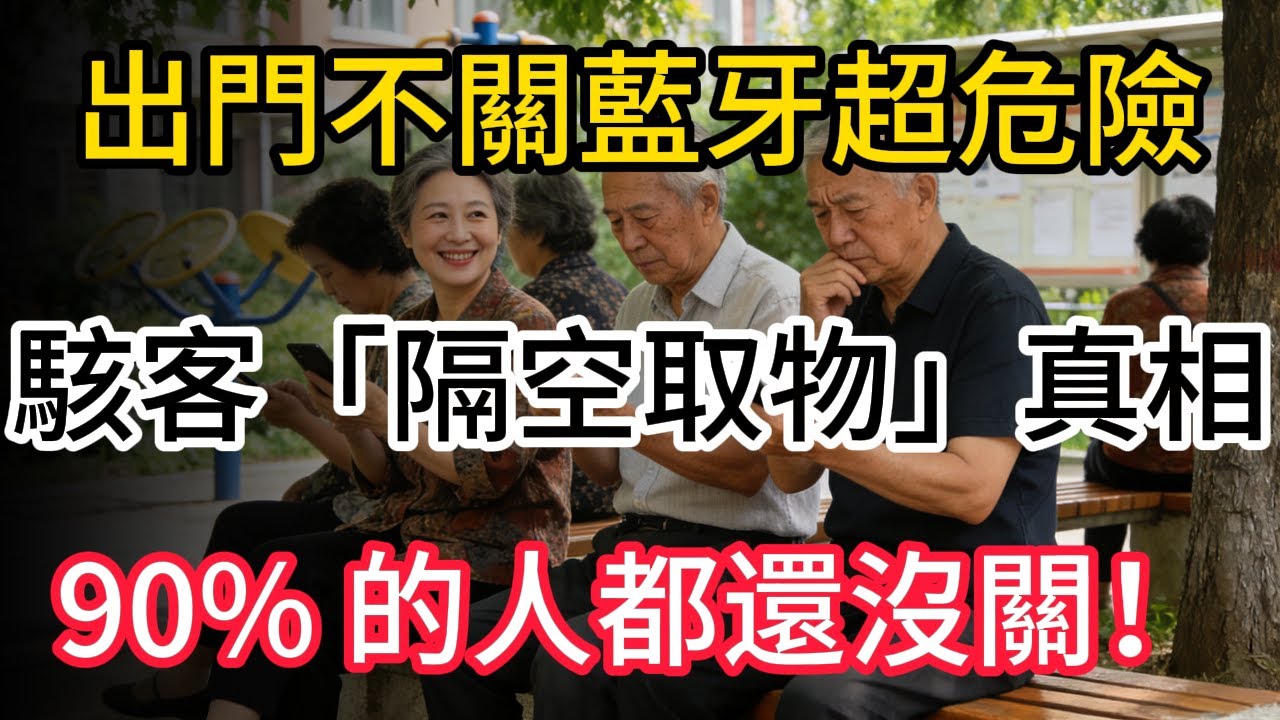 快檢查手機！出門不關藍牙超危險，揭露駭客「隔空取物」真相，90% 的人都還沒關！  #手機安全 #藍牙 #詐騙 #隱私保