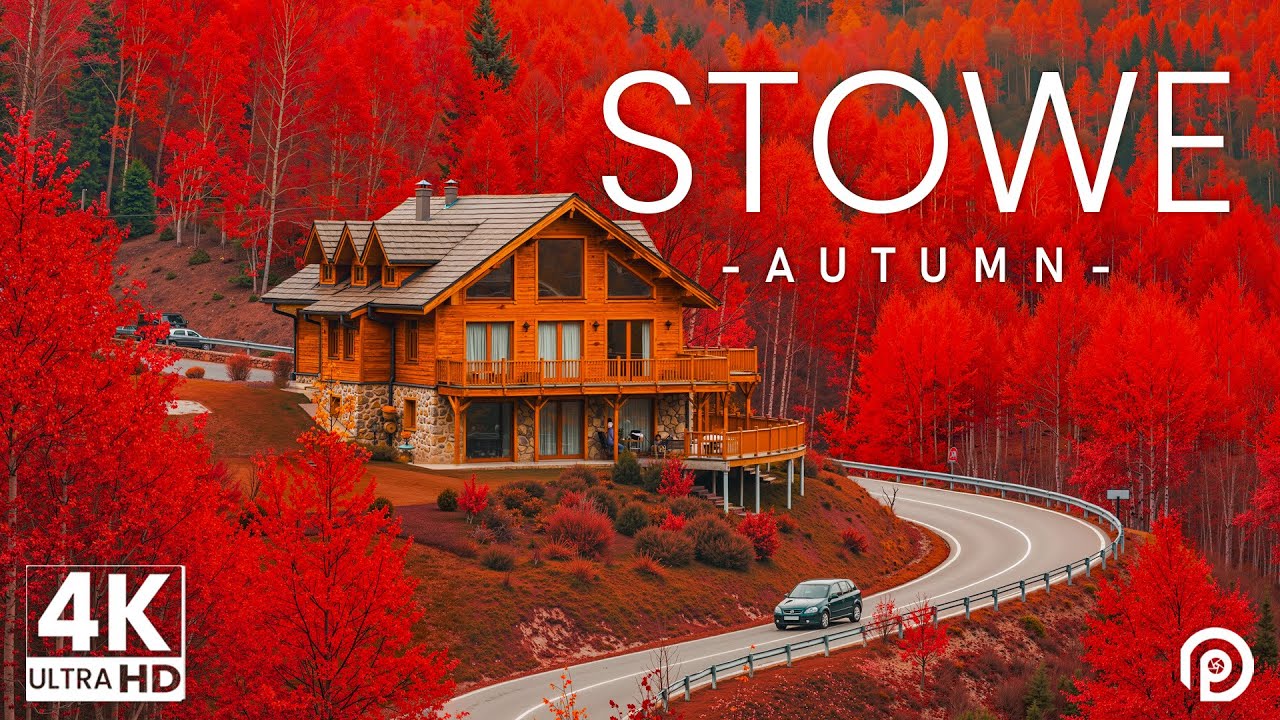 Stowe Autumn 4K – Exploring the Beauty of Fall in Vermont’s Most Picturesque Town
