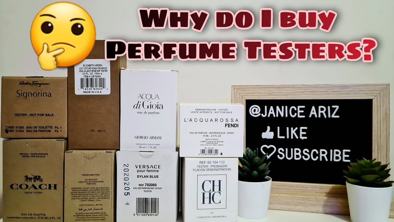 Buying Perfume Testers | What to Expect | Why I Buy Fragrance Tester | Janice Ariz