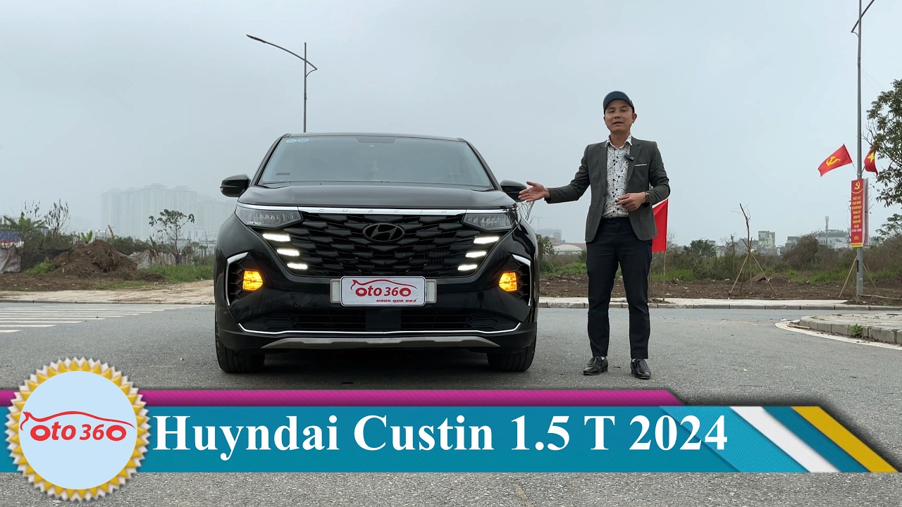 Bán xe Huyndai Custin 1.5T 2024 siêu lướt, lăn bánh 14 nghìn km, dàn lốp theo xe còn nguyên và dầy l