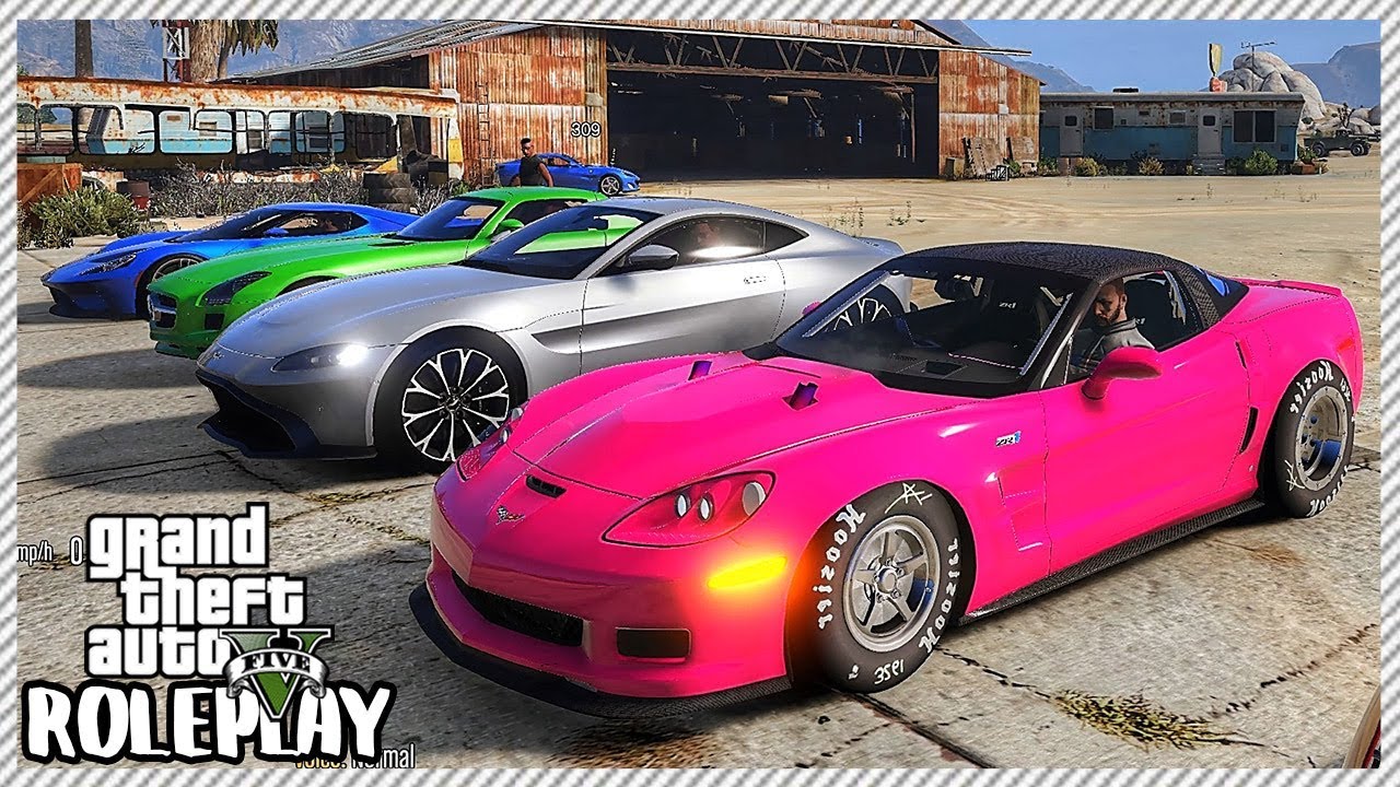 GTA 5 Roleplay - Drag Corvette ZR1 'DESTROYS' Expensive Supercars | RedlineRP #375