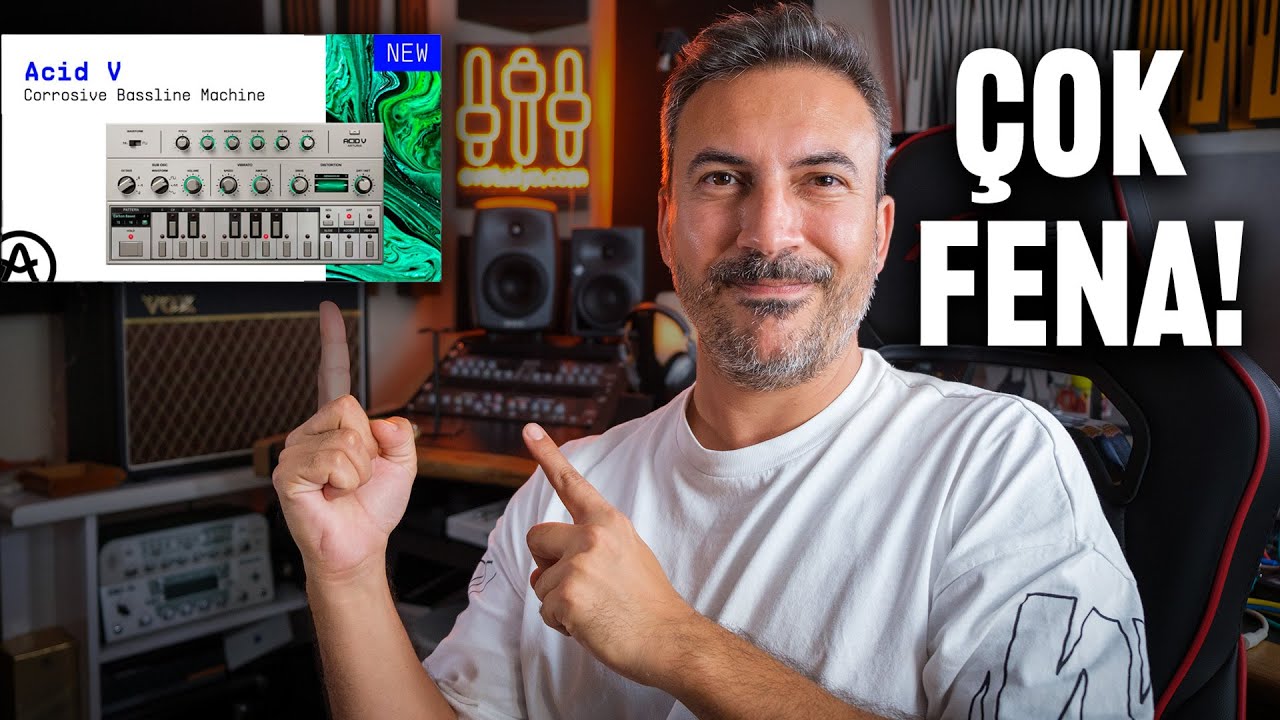 Plugin İncelemesi - ARTURIA ACID V (En iyi Roland TB 303 Plugini Olabilir Mi?)