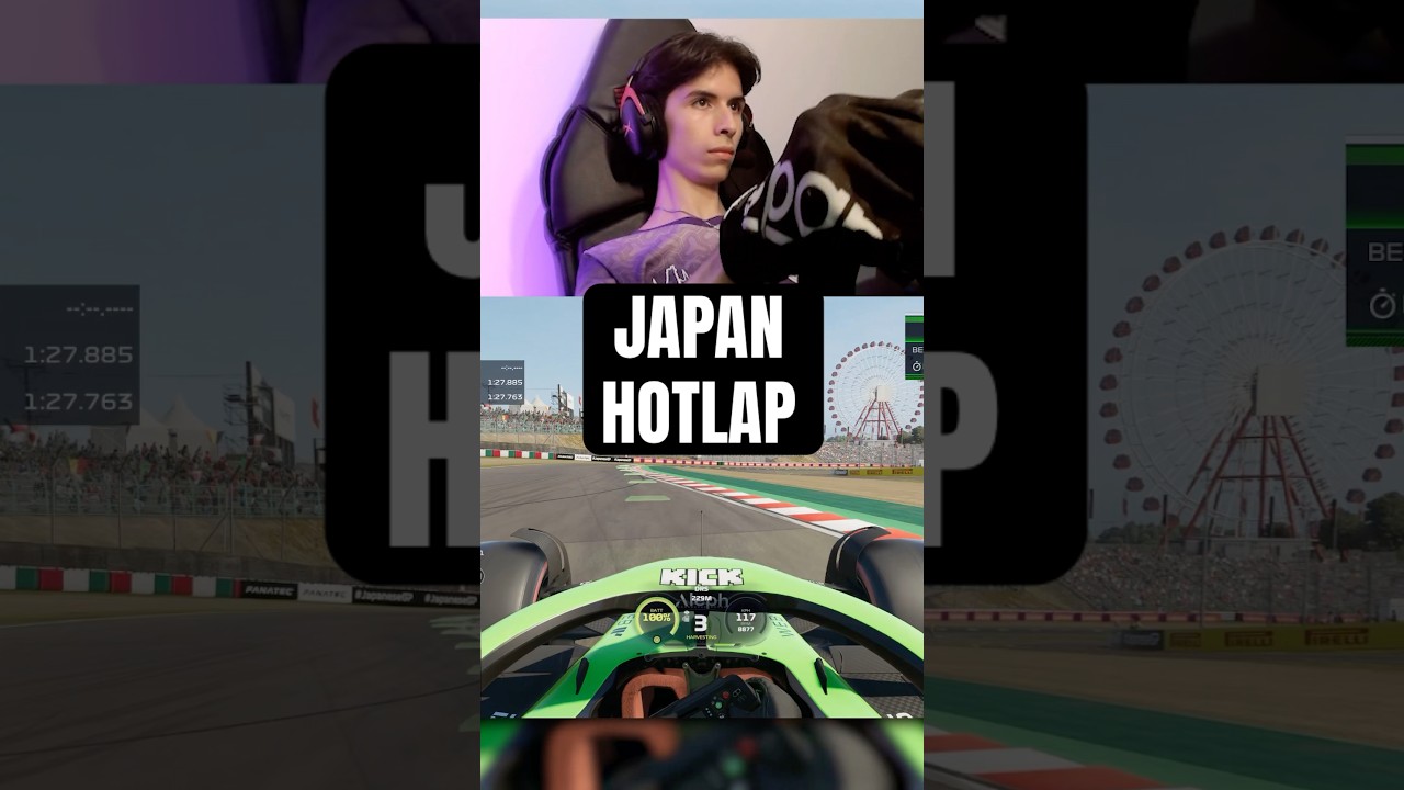 How Fast is a Top 1% Hotlap Around Japan on F1 25? #f1 #formula1 #f125 #f12025 #f125game #f1esports