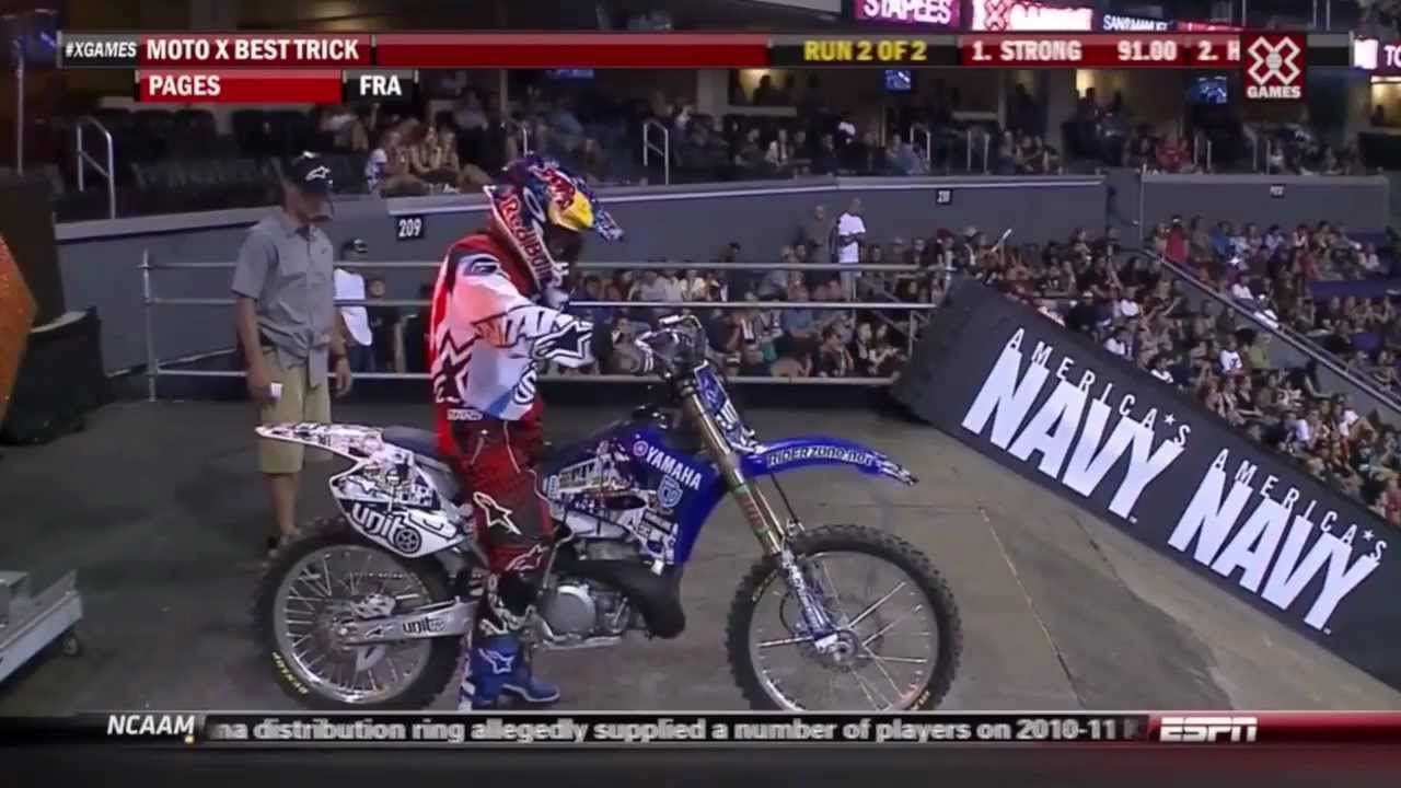 Special Flip -Tom Pages- X Games Moto X Best Trick 2012