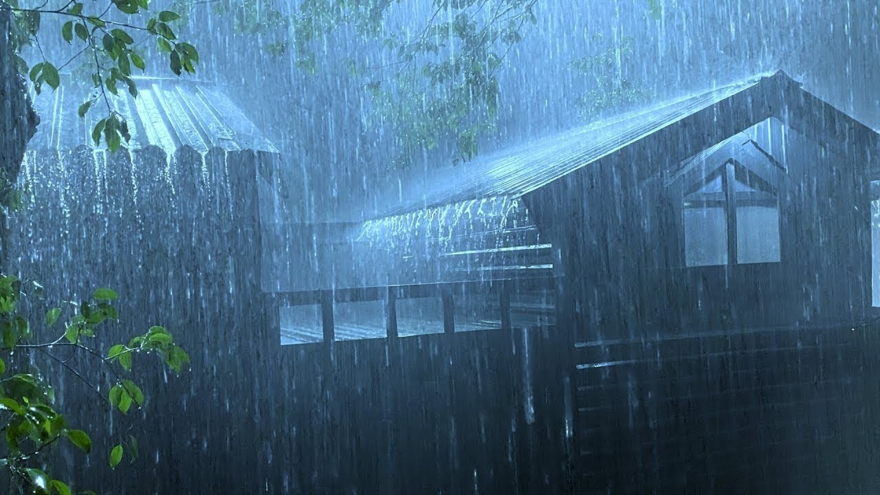 Lie down in bed, close your eyes and focus on the sound of the rain. You will fall asleep💤 ASMR RAIN