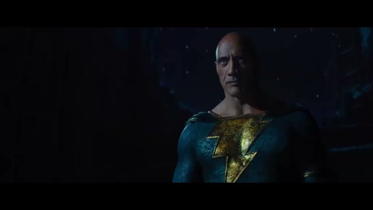 Black Adam Post Credit scene 4K
