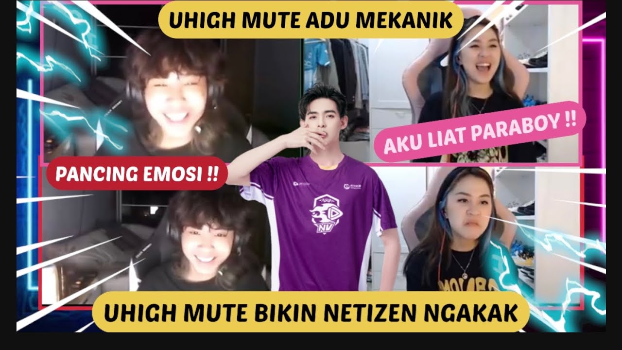 UHIGH MUTE ADU MEKANIK ‼️ UHIGH JEALOUS MUTE SEBUT PARABOY ‼️ KAPAN UHIGH KE INDONESIA