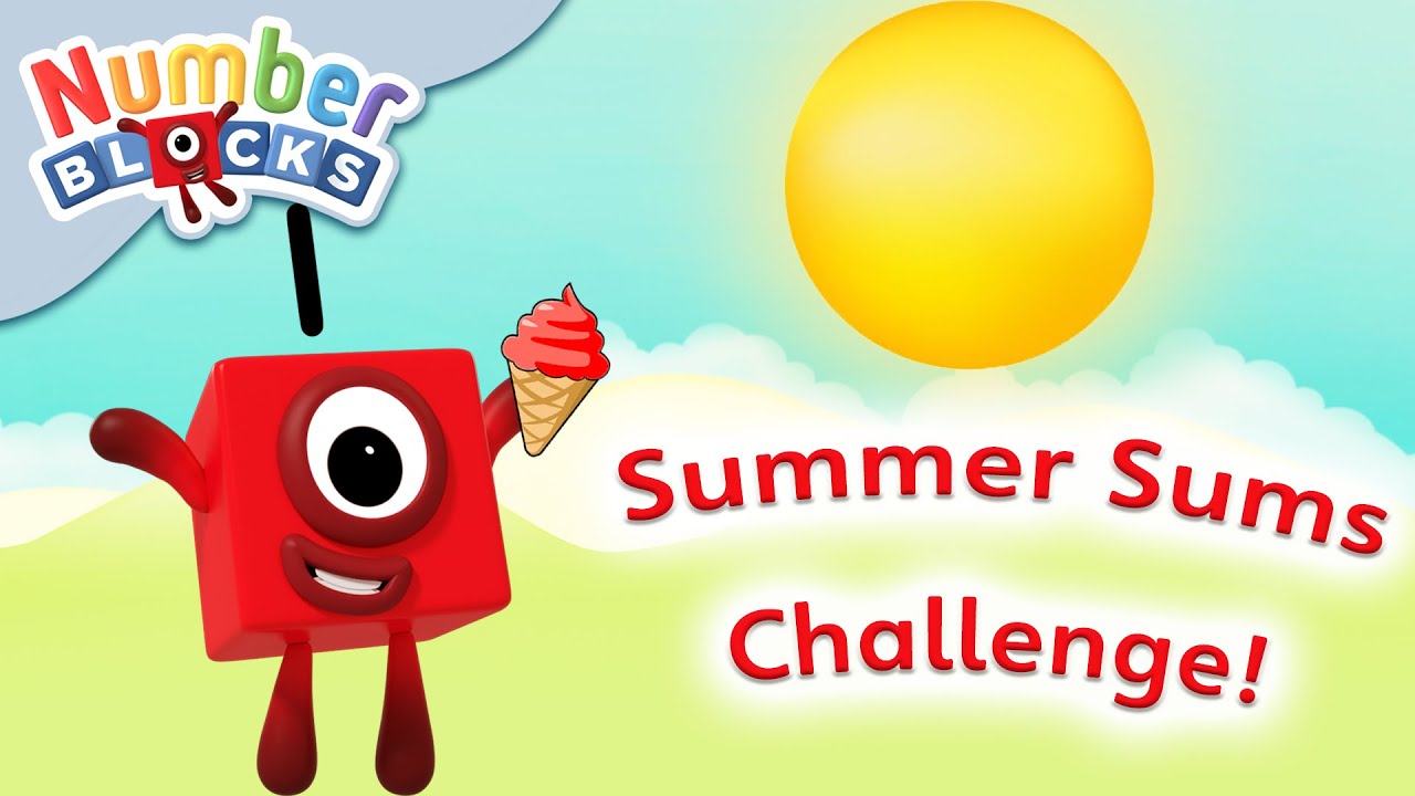 @Numberblocks- Counting Challenge | Summer Sums ☀