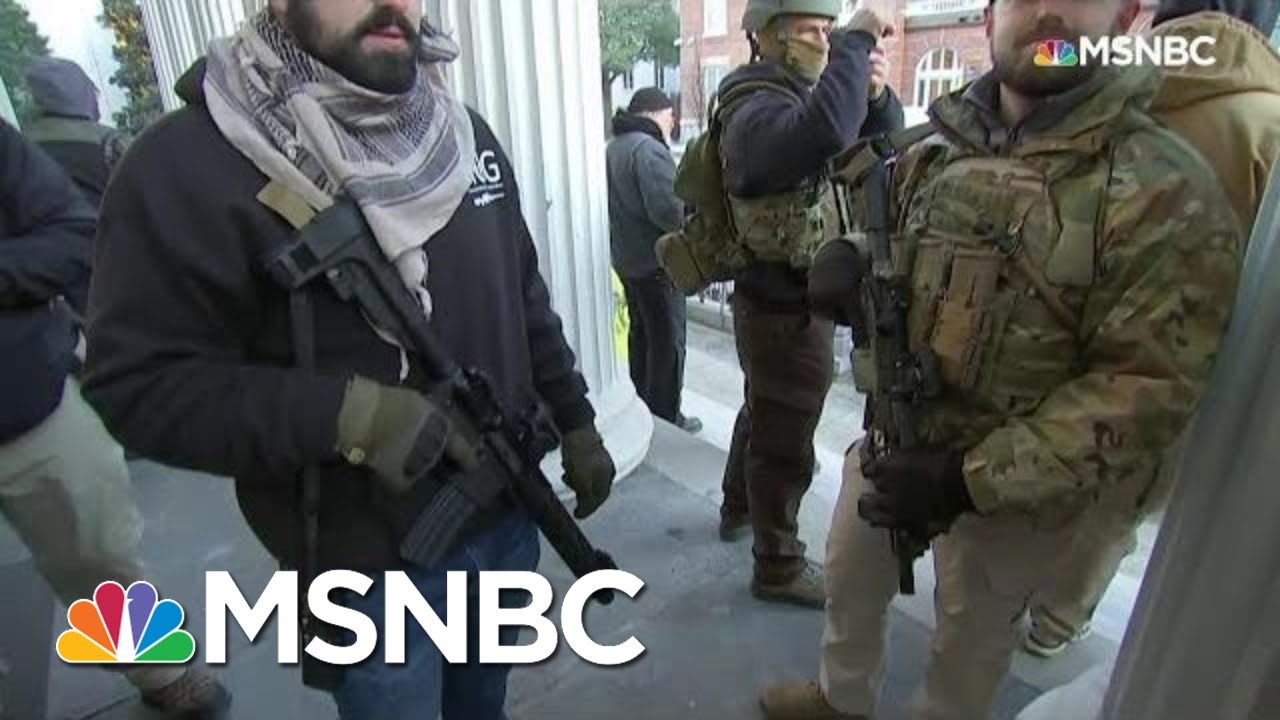 Gun Rights Activists Rally Against Gun Control Legislation In Richmond | All In | MSNBC