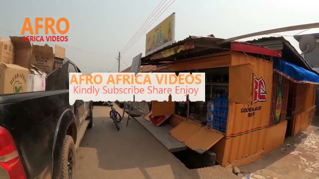 MANYA KROBO ODUMASE BEAUTIFUL TOWNSHIP WALK #afroafricavideos #krobo #easternregion #ghana