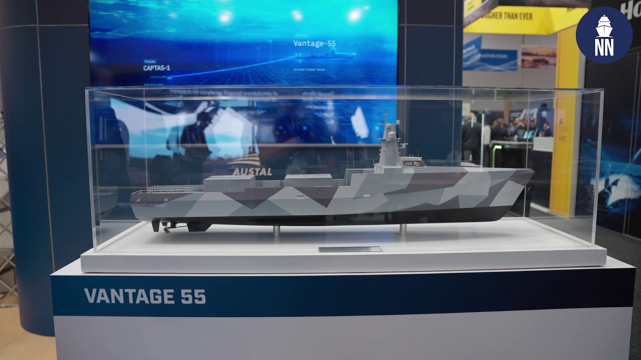 Новые беспилотники Vantage Surface от Austal на выставке Indo Pacific 2025