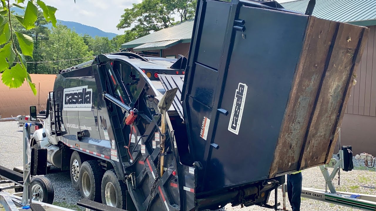 Casella’s Mcneilus VS. An Overfilled Dumpster