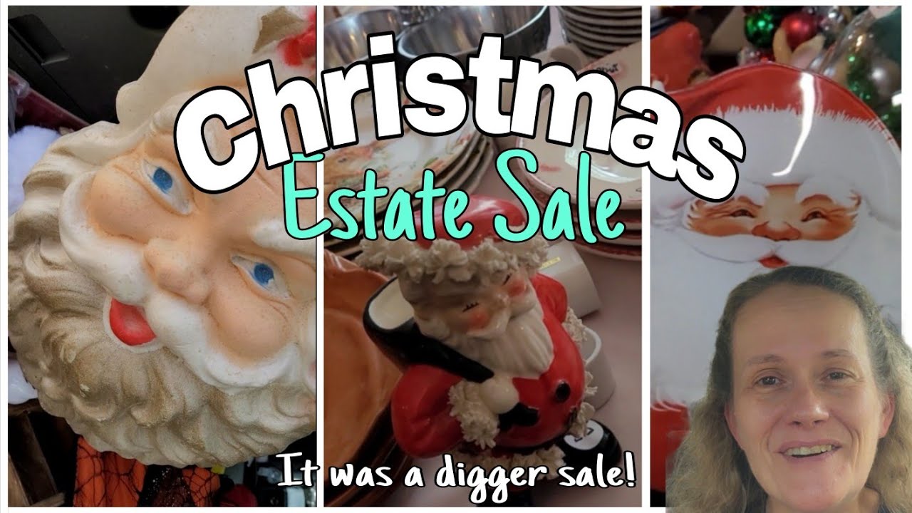 Insane DIGGER Estate Sale - This One Was Packed With Vintage Holiday Decor and Collectibles!