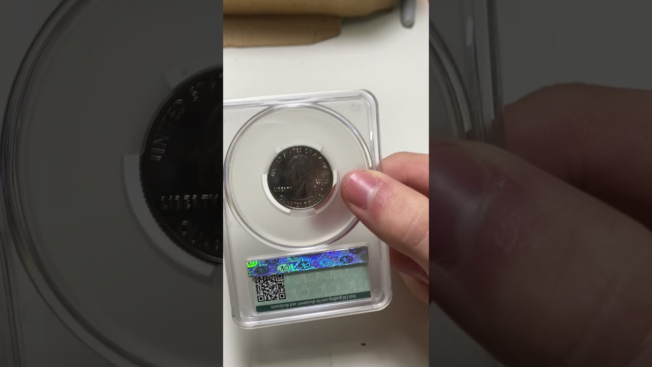 CACG sample coin slab 