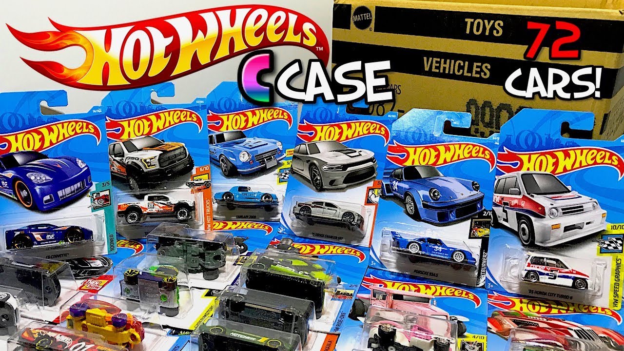 Unboxing Hot Wheels 2018 C Case 72 Car Assortment!