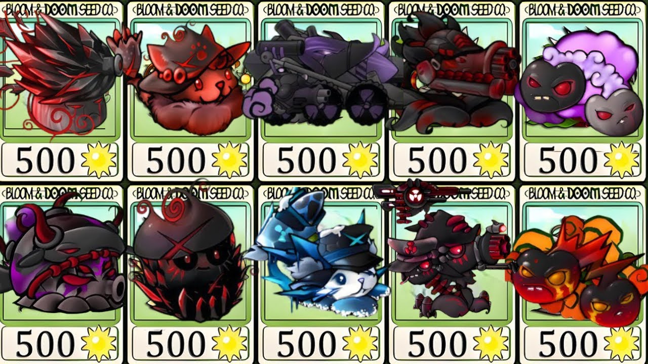 PVZ Fusion 3.1.1 Challenge - All Doom Plants Fusion Vs Obsidian Gargantuar - Who Will Win?