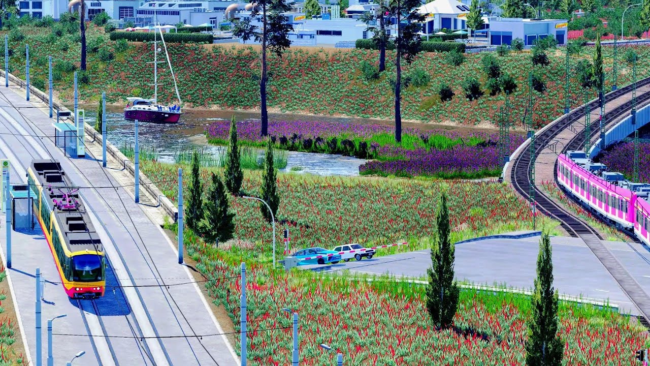 Transport Fever 2: Der Bahnübergang Teil 333
