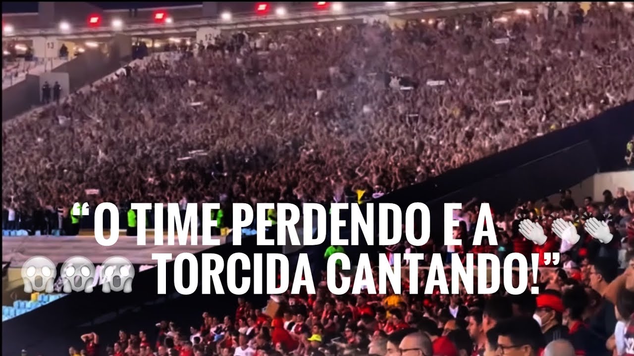 Fiel IMPRESSIONA a todos em pleno MARACANÃ “Perdendo e a torcida CANTANDO 😱”