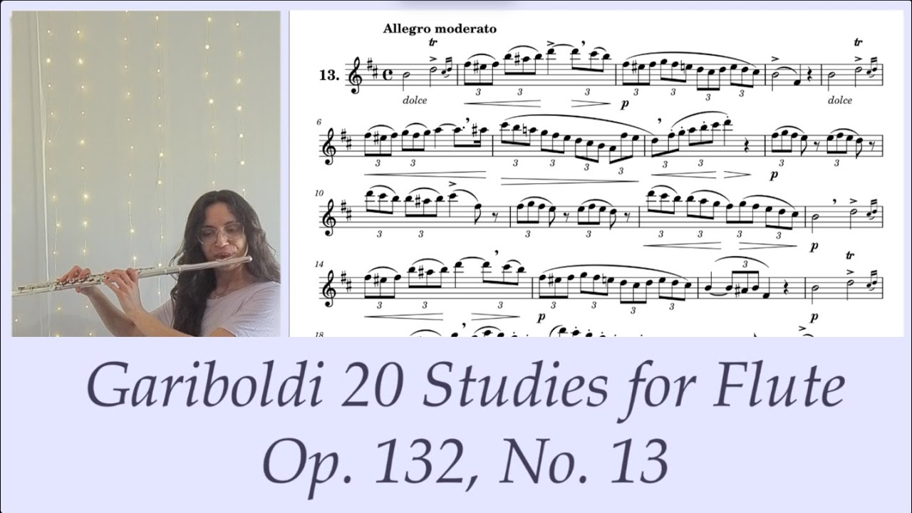 Gariboldi 20 Studies Op. 132, No. 13