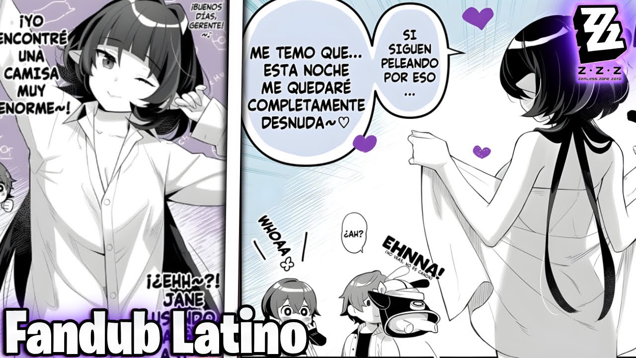 Jane se queda una noche con los proxy ✨  - Zenless Zone Zero ComicDub en Español Latino