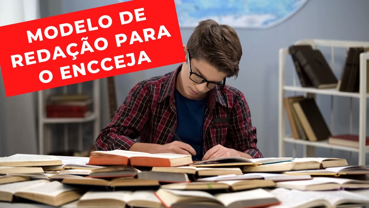 📒 MODELO DE REDAÇÃO PARA A PROVA DO ENCCEJA
