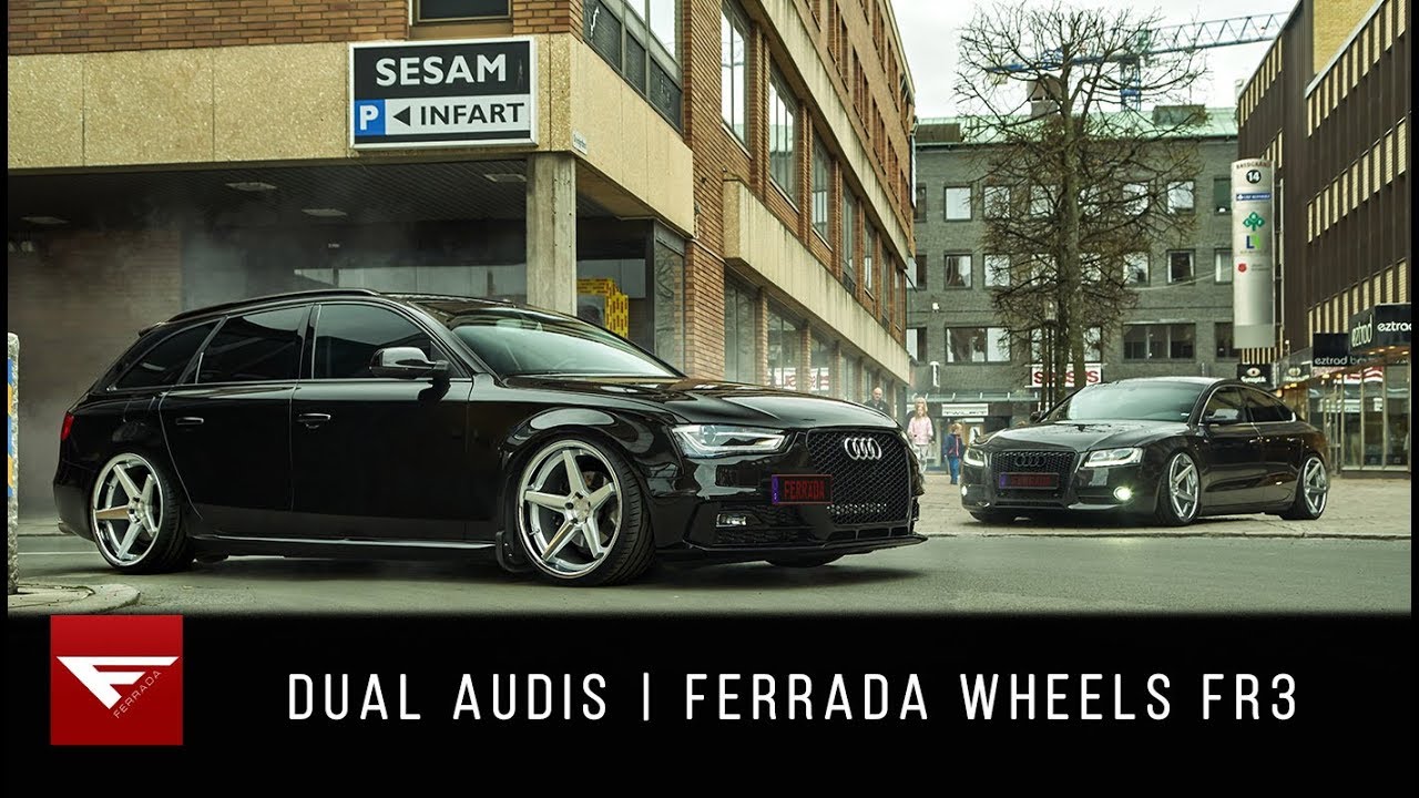 Dual Audis | Swedish Combo | Ferrada Wheels FR3