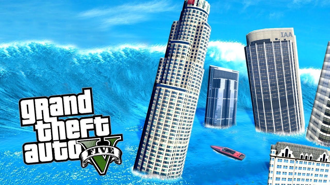 GTA 5 INUNDAT de APE ! CE ?