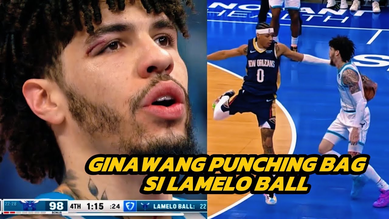 Kahit Sugat-sugat na ang Mukha, ‘Di Pa Rin Tumigil! | LaMelo Ball Grabe ang Tibay!