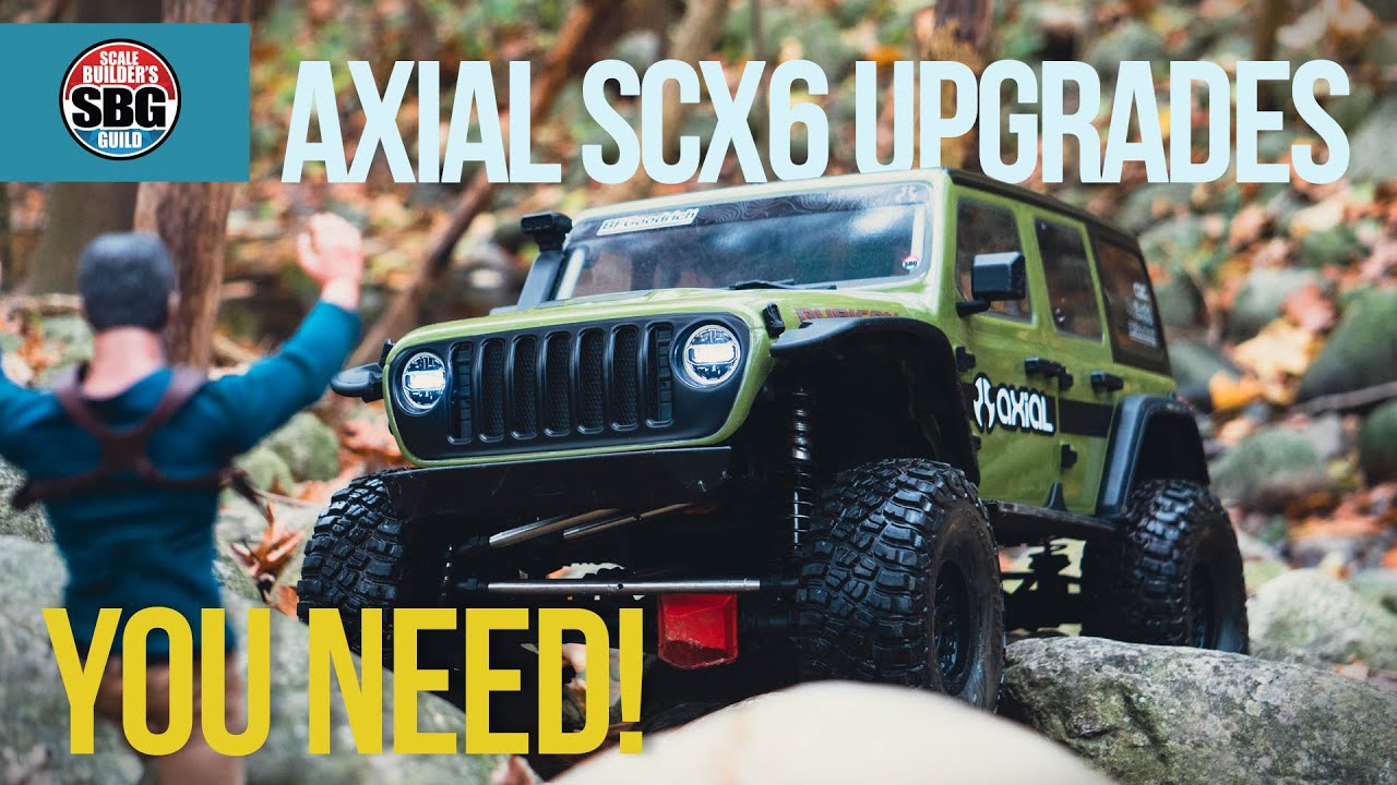 4 Upgrades for the SCX6 THAT YOU NEED!
