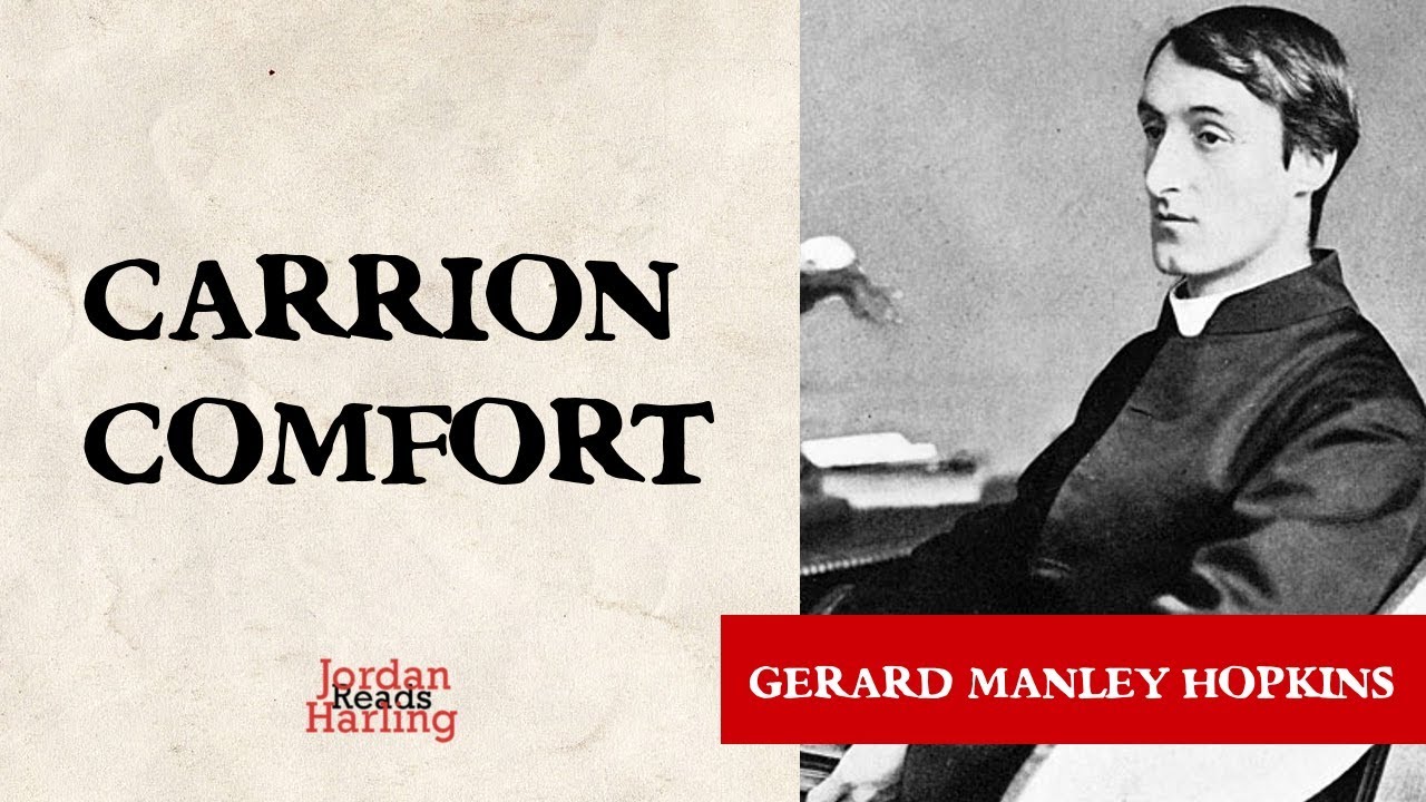 Carrion Comfort - Gerard Manley Hopkins poem reading | Jordan Harling Reads