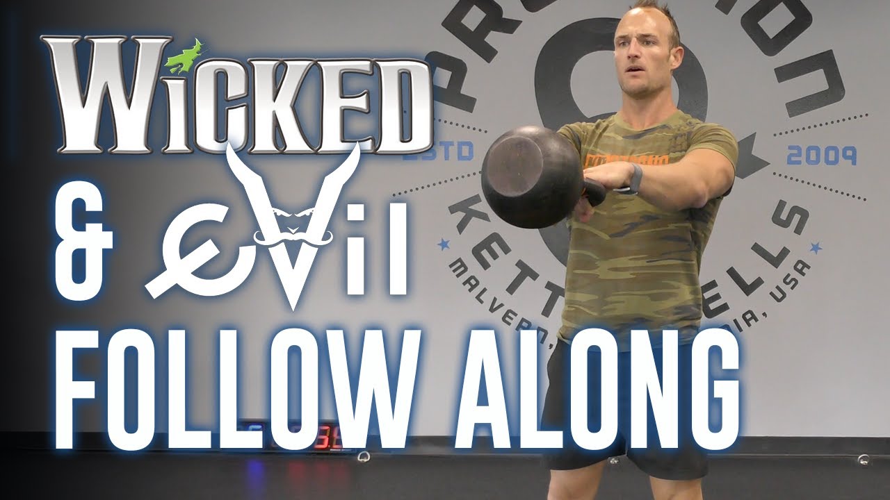 WICKED EMOM & EVIL SNATCH LADDER | Kettlebell Workout