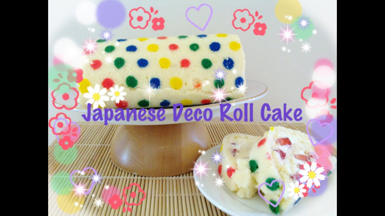 Japanese Deco Roll Cake