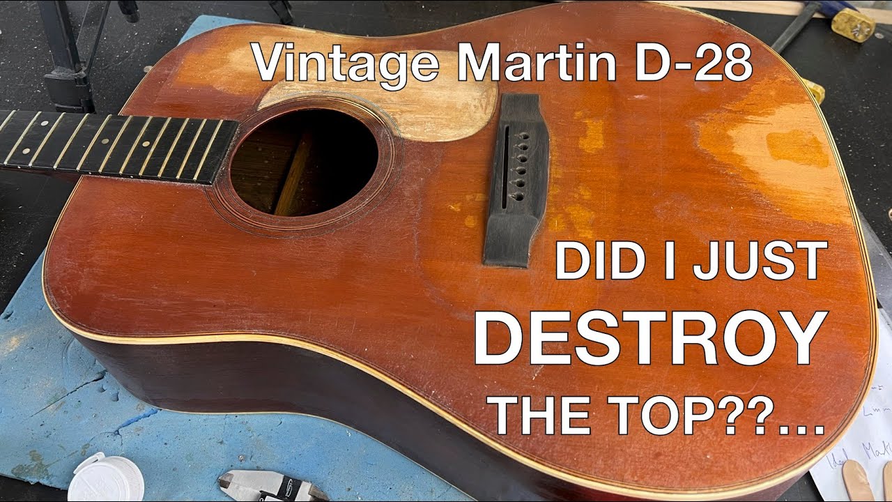 1969 Martin D-28 Restoration - Part 1 | Assessing my $6k investment...