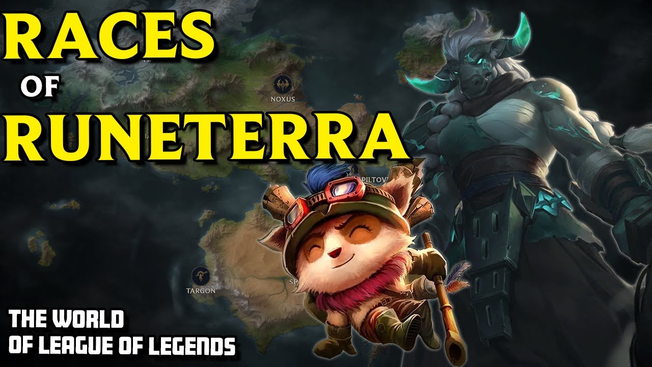 RACES of RUNETERRA - From Tall to Small - What might be playable in Riot's MMO?