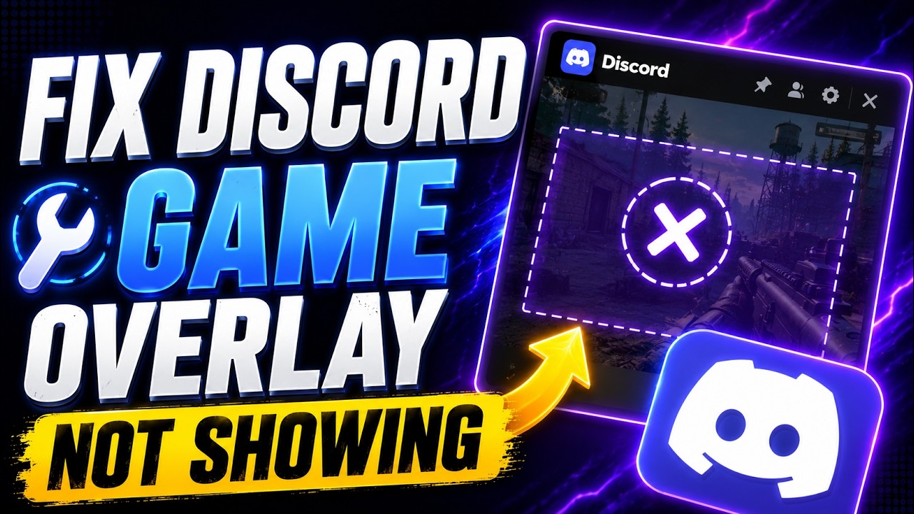 Как исправить проблему с не отображающимся игровым оверлеем Discord (полное руководство 2026 г.)