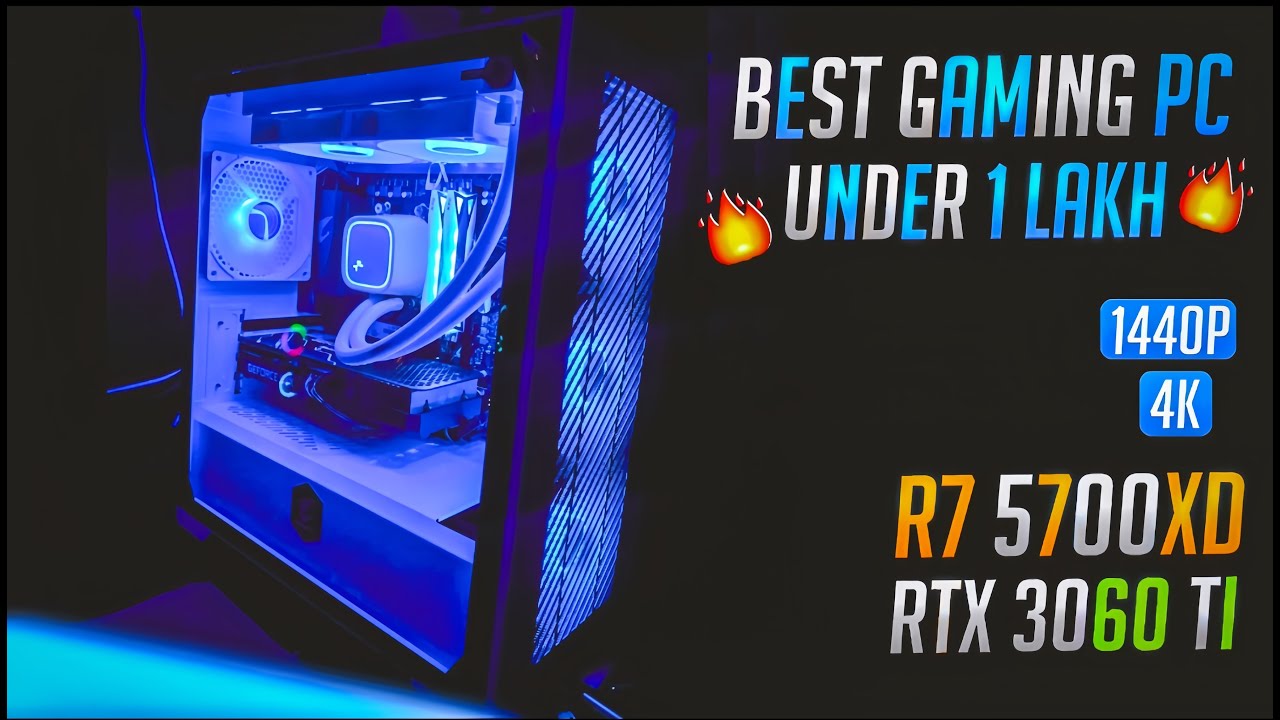 Best Gaming PC Under 1 Lac | Ryzen 7 5700X 3D + RTX 3060 Ti | Best Gaming PC 2025