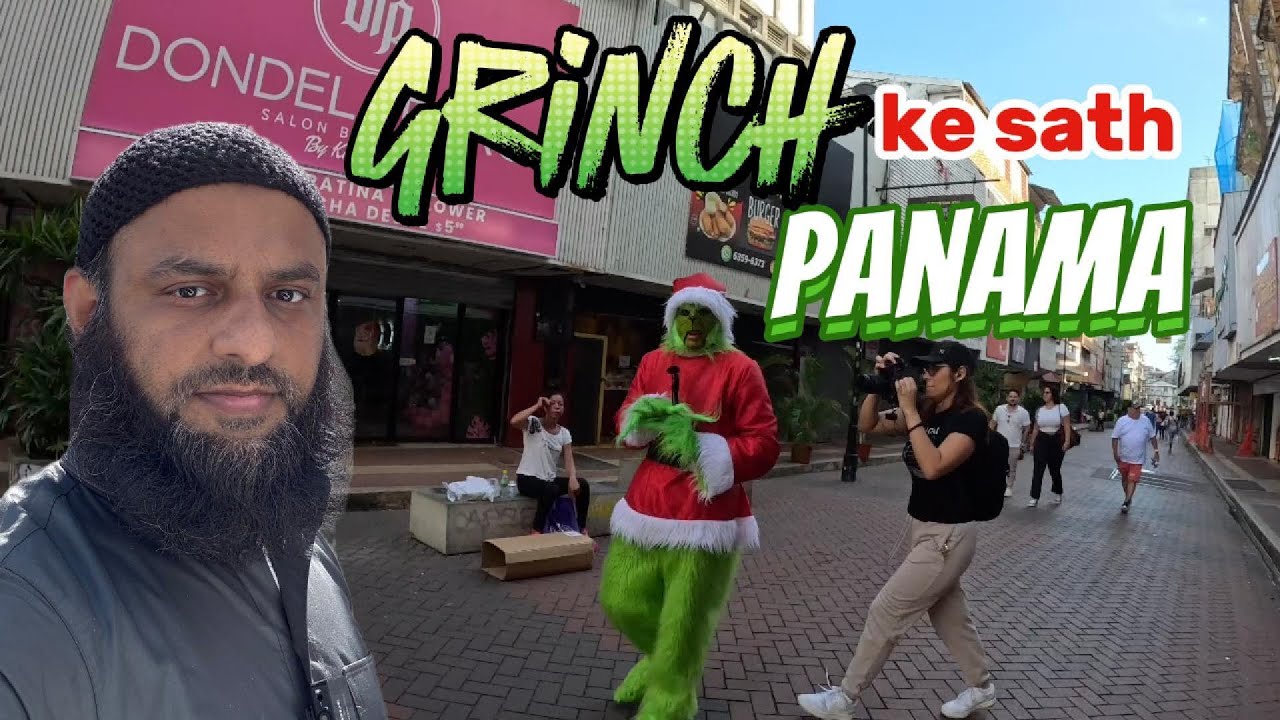 Exploring Panama's Busiest market Central & Panama's Metro Train