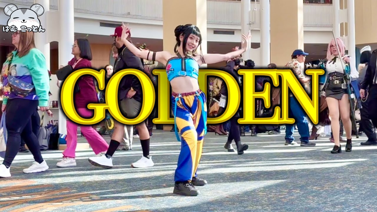 [ПУБЛИЧНЫЙ ТАНЕЦ] K-pop Demon Hunters - Huntrix “GOLDEN” в косплее Зои на Anime Los Angeles