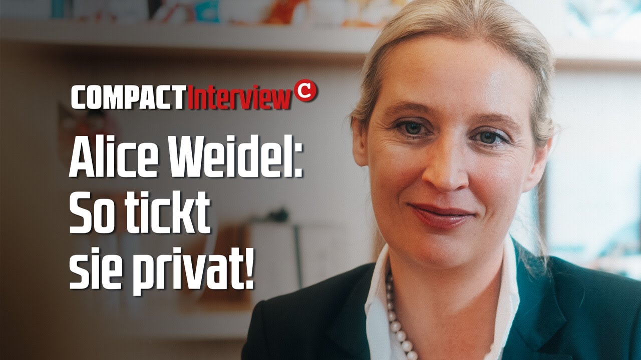 Weidel-Interview 2: So tickt sie privat!