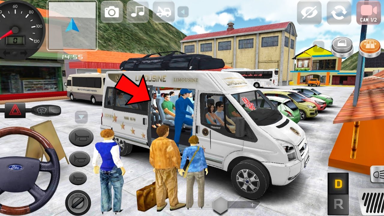 MiniBus Simulator Vietnam #21 Ford Transit City Driving - Bus Simulator 2021 Gameplay