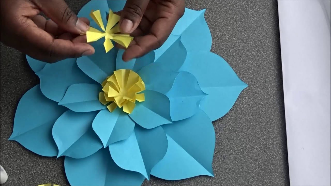 How To Make A pointy petals Flower