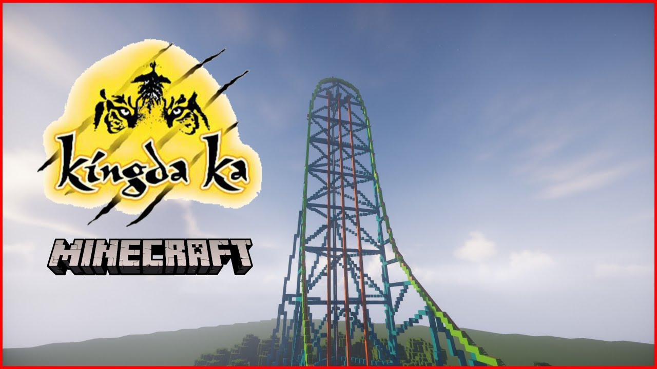 Kingda Ka: A Minecraft Rollercoaster