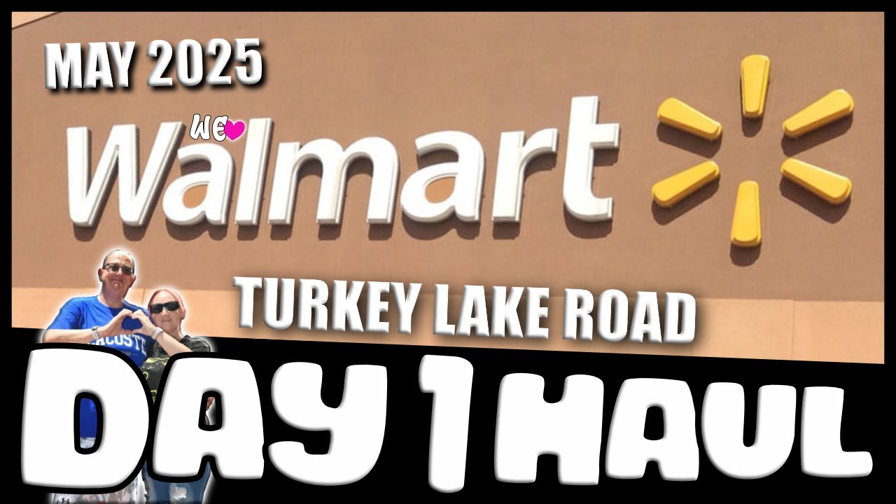 Florida Walmart Turkey Lake Road Near International Drive Orlando Shopping Trip & Haul May 2025